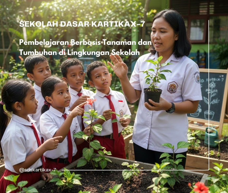 Pembelajaran Berbasis Tanaman dan Tumbuhan di Lingkungan Sekolah