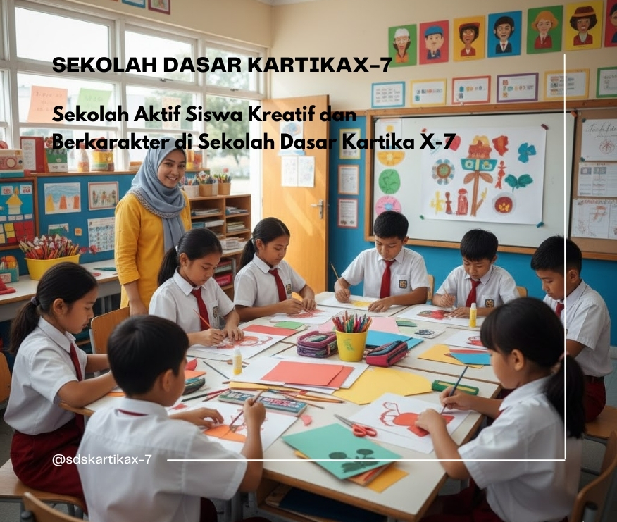Sekolah Aktif Siswa Kreatif dan Berkarakter di Sekolah Dasar Kartika X-7